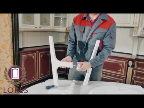 Видеоинструкция сборки журнального стола 'ПИККОЛО' ООО 'Лорес'