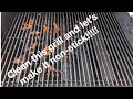 BBQ::  Clean that grill grate and make it non-stick