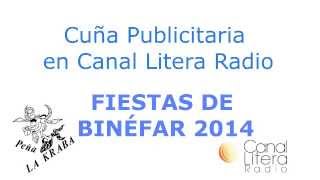 preview picture of video 'Cuña Publicitaria Fiestas de Binéfar 2014'