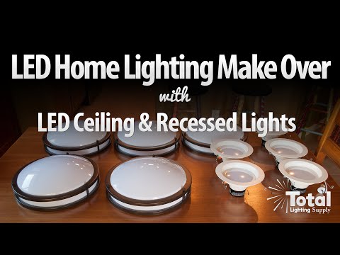 LED Home Lighting Make Over