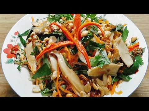 Cách Làm GỎI NẤM CHAY ĐÃI TIỆC NGON XUẤT SẮC,CHỈ 2 NGUYÊN LIỆU RẤT DỄ LÀM,Diệu Huệ YoTube