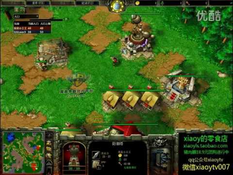【一脸懵逼】魔兽争霸xiaoy解说infi vs xun AI2