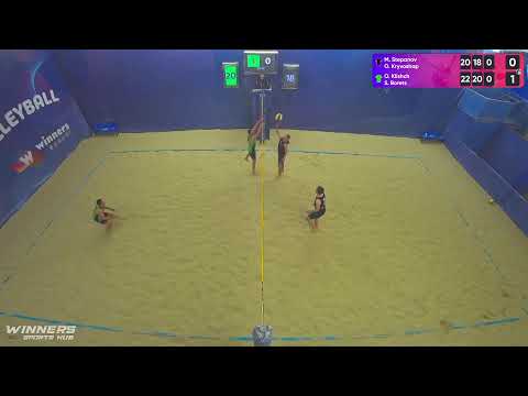 16:20 M. Stepanov / O. Kryvoshap - O. Klishch / S. Borets 25.04.2023 | Winners Beach Volleyball