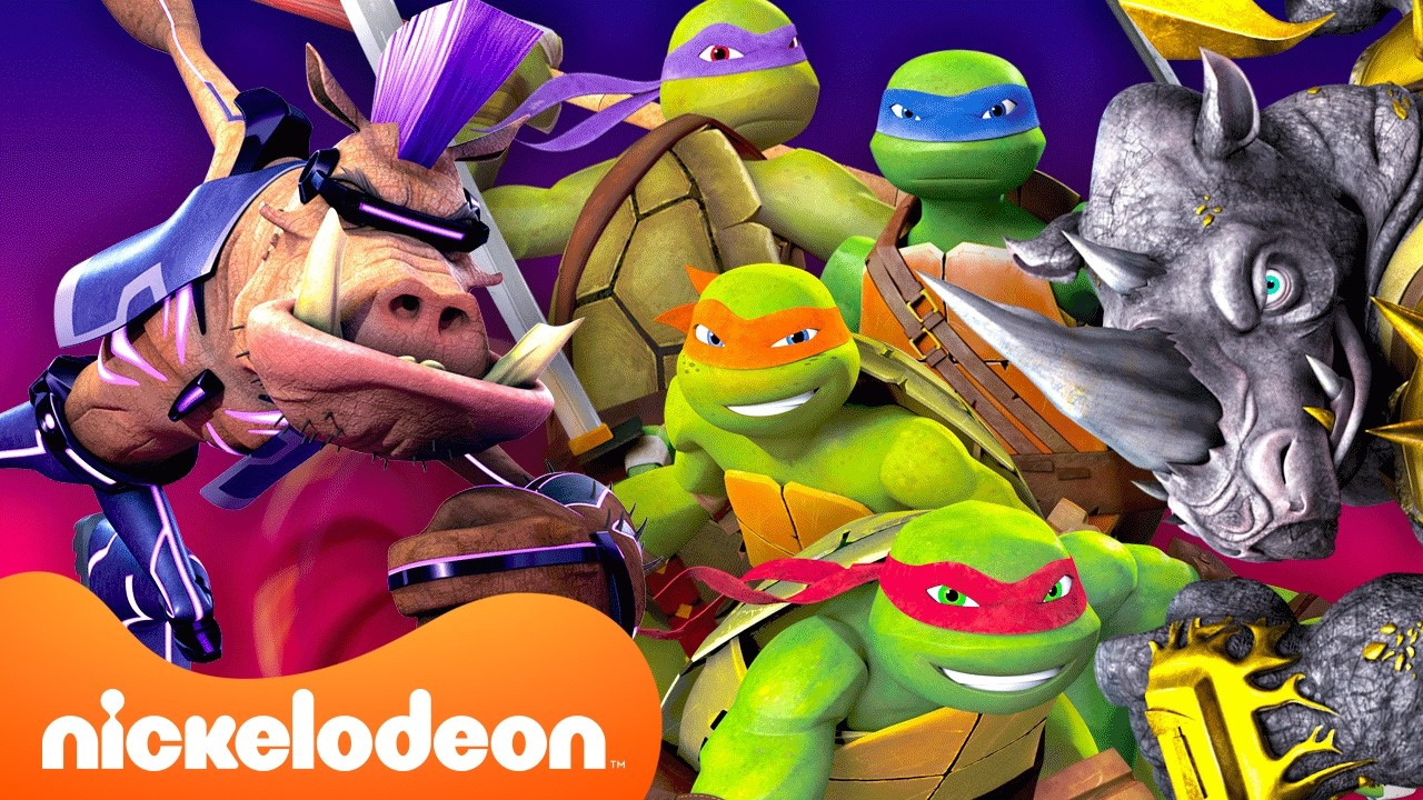 كل المتحوّلين في TMNT (2012) لمدة 90 دقيقة! 🐢 | سلاحف النينجا المتحولة | Nickelodeon Arabia