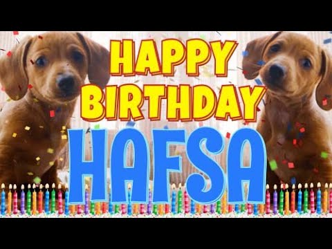 Happy Birthday Hafsa! ( Funny Talking Dogs ) What Is Free On My Birthday