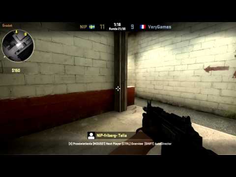 NiP de_train T strat   vs  VeryGames @ ESWC 2012