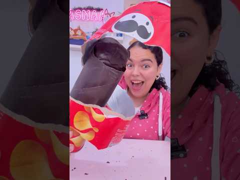 ترند البرينجلز بالشيكولاته😱🔥