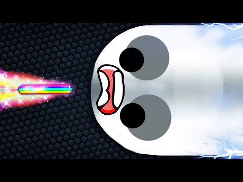 Slither.io 1 Giant Pro Snake vs 12332 Troll Tiny Snakes Epic Slitherio Gameplay