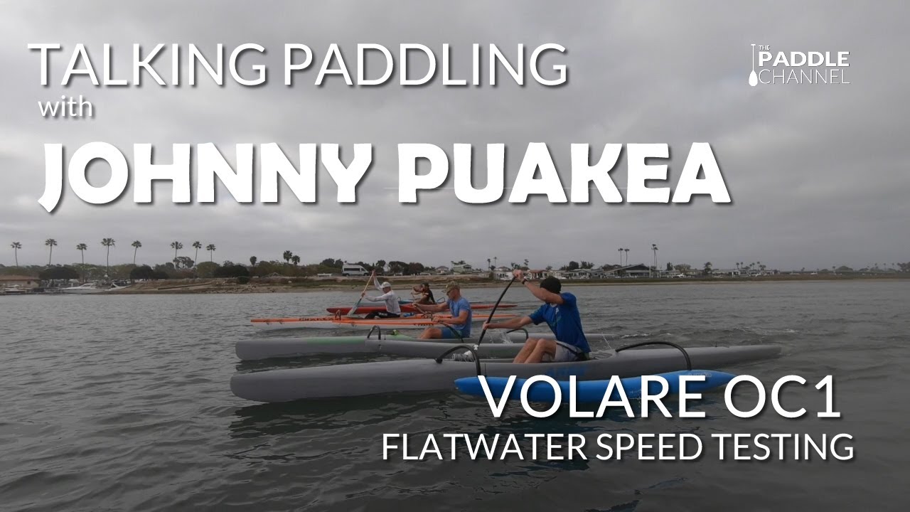 Johnny Puakea on Testing the Volare OC1 Flatwater Speed, paddling tips, downwind tips and more!