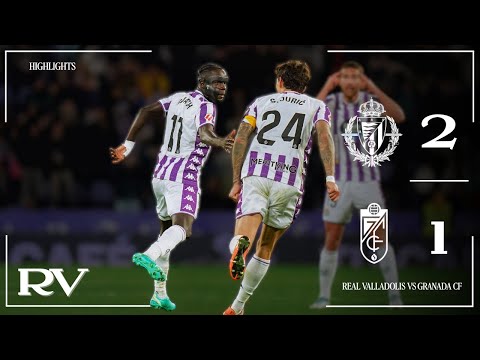 RESUMEN. J12 | Real Valladolid vs Granada CF #laligahighlights