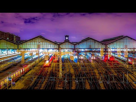 A Walk Around Gare Saint-Lazare, (Rail Station), Paris