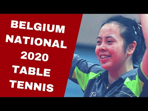 LUNG Lisa - MITYUKOVA Daria FINAL 2020 BELGIUM NATIONAL TABLE TENNIS