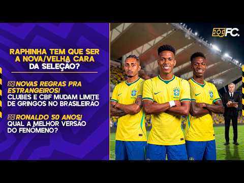 LIMITE DE ESTRANGEIROS: RUIM PARA PALMEIRAS E FLAMENGO? RONALDO FOI O MAIOR 9 DE TODOS? -Quebrada FC