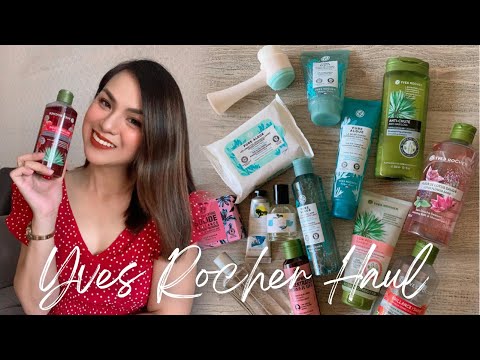 Yves Rocher Haul + Review | Cuidados com os cabelos, cuidados com a pele, banho e corpo, perfumes | Shopee 3.3 Recos