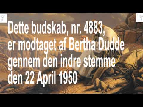 (Matt. 24:21) BD 4883 Enorm lidelse før enden...