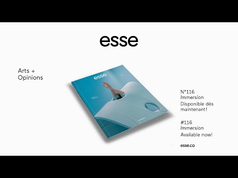 Esse 116 – Immersion