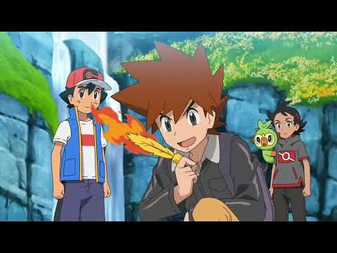 Infernape vs Molter English Dubbed / Pokémon Master Journey Episode 20