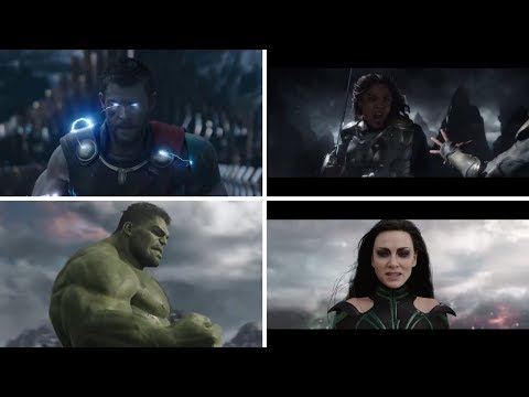 Thor Ragnarok Thor Vs Hela Thor Hulk Valkyrie Team Defeat Hela Ending Final Battle Trailer Breakdown