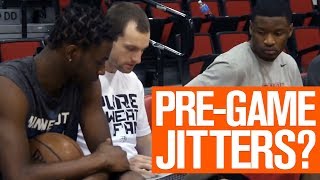 3 Steps To KILL Pre Game Jitters with NBA Skills Coach Coach Drew Hanlen