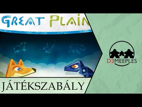JÁTÉKSZABÁLY: GREAT PLAINS - d3meeples