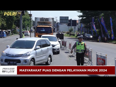 RESISI UPDATE : SURVEI 90,4% PEMUDIK PUAS ATAS PELAKSAANAN MUDIK LEBARAN 2024 15/05/2024 22.00