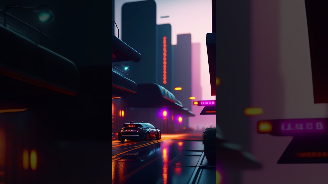 Imagine the World of Futuristic Cyberpunk City [ ChatGPT × Lexica × Discover Life ]