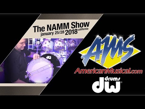 Drum Workshop Contemporary Classic Drum Sets & True Sonic Wood Snares - AMS at NAMM 2018