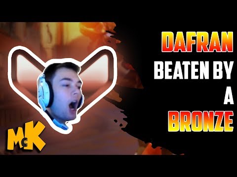 Dafran Beaten By A BRONZE | Fix Brigitte Please !!! Overwatch Funny And Random Moments