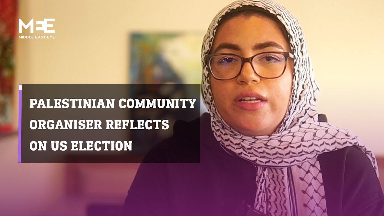 Palestinian community organiser Jenin Alharithi reflects on upcoming US election during war on Gaza