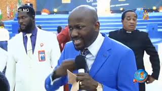 Wife: He's a cheater, Apostle Johnson Suleman: Do you cheat, Man: I don't know