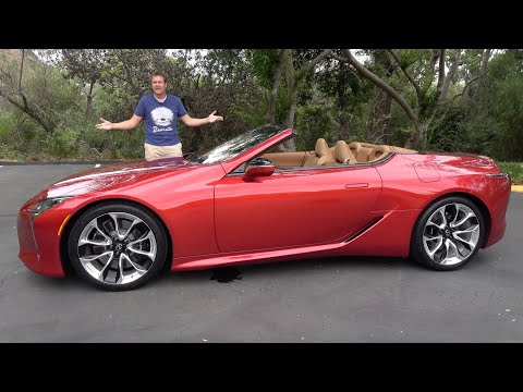 External Review Video pTb_cOYQctc for Lexus LC 500 (Z100) Convertible (2020)