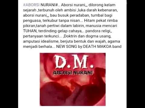 Aborsi Nurani   Death Makoa Band