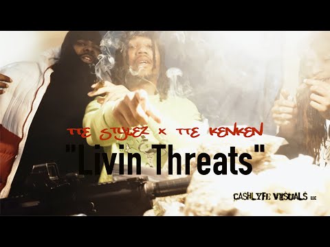 TTE Stylez x TTE KenKen - Livin' Threats [4K] (Official Video) SHOT BY: @CLVISUALS_GBF