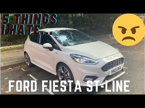 5 THINGS I HATE ABOUT THE 2021 FORD FIESTA ST-LINE REVIEW!!! IS IT SPORTY ENOUGH TO BE AN ST-LINE?!