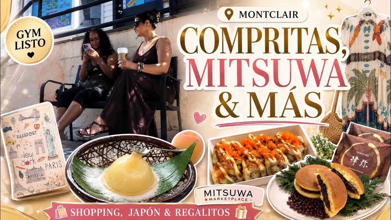 Compritas, Comida Japonesa, y Ultimos Toques al Gym