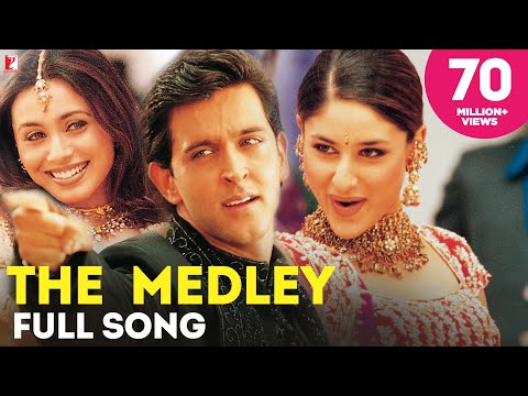 The Medley Song | Mujhse Dosti Karoge | Hrithik Roshan, Kareena Kapoor, Rani Mukerji, Uday Chopra