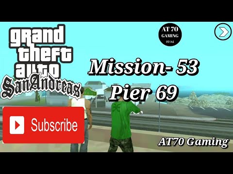 Gta Sanandras Mission 53 Pier 69 -Walkthrough- Android iOS Mobile Gaming #gtasanandreasmobile