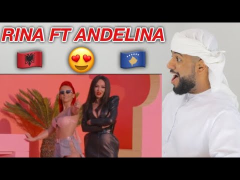 ARAB REACTION TO ALBANIAN MUSIC BY RINA FT ADELINA ISMAILI - QIKAT **WOW**
