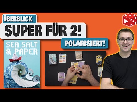 Sea Salt & Paper - Überblick über ein einfaches, kleines, hübsches Kartenspiel