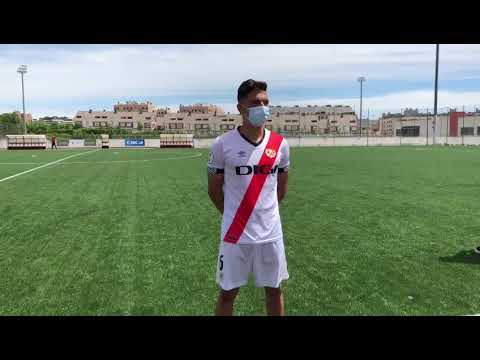 Sergio Arratia tras el Rayo B 0-1 AD Torrejón