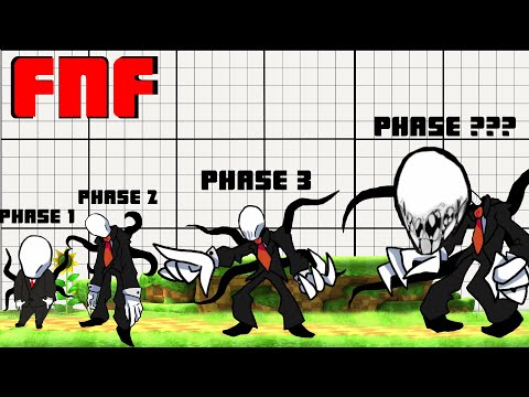 FNF Comparison Phases Battle Flippy vs Slenderman | Friday Night Funkin