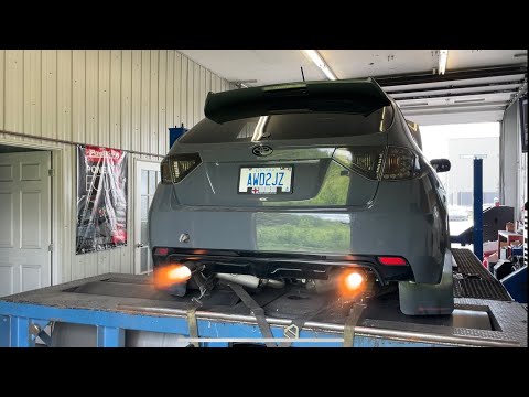 Toyota V12 Twin turbo with BMW DCT transmission swapped in 09 Subaru STI