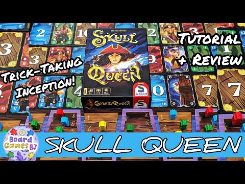Skull Queen - How To Play & Review.