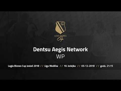 Skrót spotkania Dentsu Aegis Network - WP ( Legia Biznes Cup Jesień 2018 )