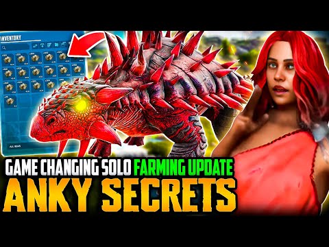 Game Changing Solo Farming Update! Anky Secrets | Ark ASA