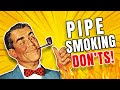 Mistakes To Avoid When Pipe Smoking