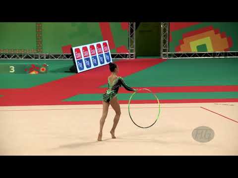 TANIYEVA Elzhana (KAZ) - 2022 Rhythmic Worlds, Sofia (BUL) - Qualifications Hoop