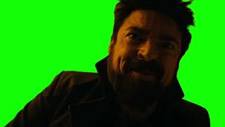 Butcher "go on son, have a bump" The Boys green screen