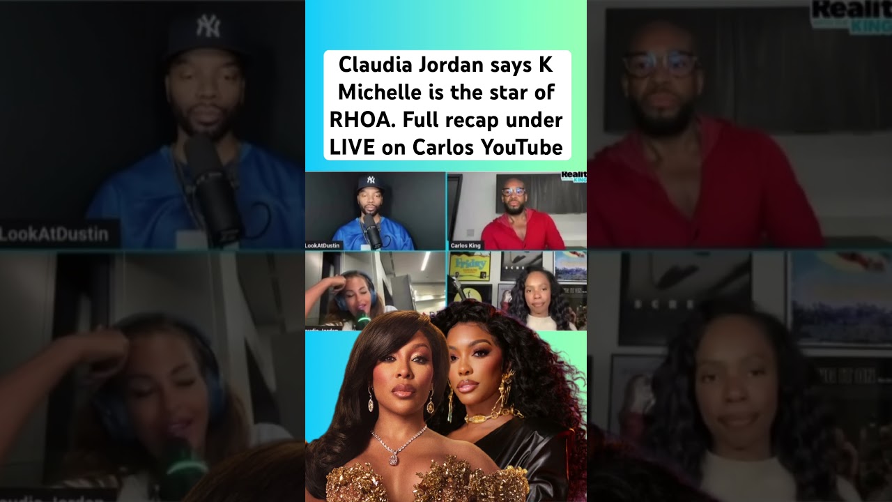 Claudia calls K Michelle the star of #RHOA #carlosking #rhop #lamh #bellecollective #owntv #bravotv