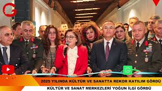 GAZİANTEP BÜYÜKŞEHİR, 2025 YILINDA KÜLTÜR VE SANATTA REKOR KATILIM GÖRDÜ #Gazian